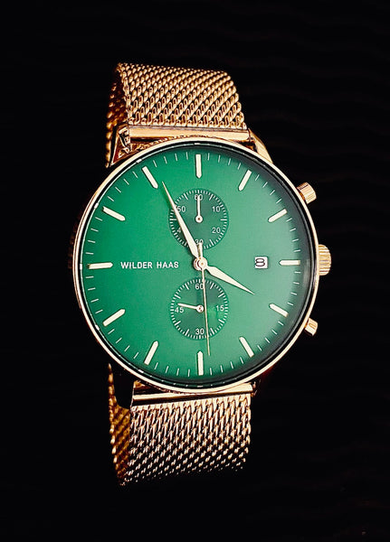 Emerald green watch discount face